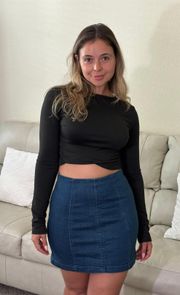 Denim Skirt