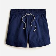 NWT J. Crew Paddle Swim Short Navy Blue