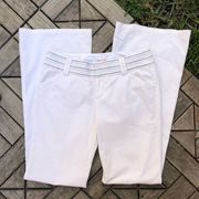 Alice + Olivia White Wide Leg Pants Size 6