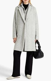 Vince Gray Merino Wool Alpaca Blend Longline Cardigan Sweater Size M NWT
