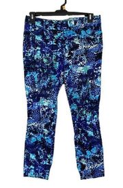 Blue Mossimo Ankle Career Pants 10