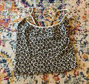 Leopard Print Cami Top