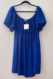 Blue  Dress NWT