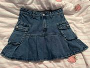 Denim Mini Skirt