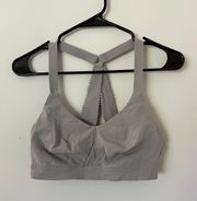 Grey Sports Bra