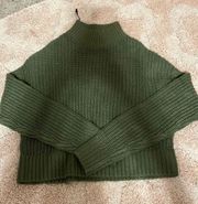 Green Turtle neck Sweater