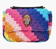 Kurt Geiger Medium Kensington Crochet Convertible Shoulder Bag