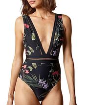 NWT Gessie Highland Plunge One Piece Swimsuit Brand new with tags