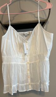 Outfitters White Tank Top