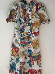 NWT Gucci floral print dress