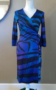 New Julian Two Silk Wrap Dress