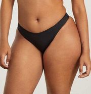 NWOT Everlane The Thigh-High Bikini Bottom Black Size Medium M NEW