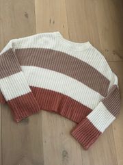 Cute cropped sweater!