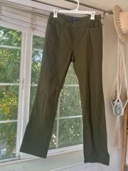 Vintage green bootcut pants 