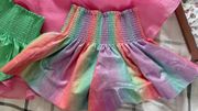 Queen of Sparkles Rainbow Swing Shorts