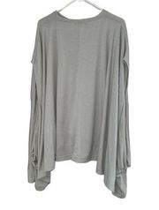 Free people Beach Gray Oversized Poncho(Size XS-S)