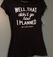 NWT Wound Up Life Story Fun T-Shirt