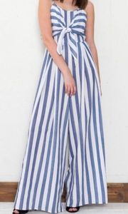 by Flying Tomato Striped Wide Leg Jumpsuit