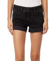 Hudson Black Ruby Cuffed Shorts