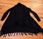 Cynthia Rowley merino wool fringes sweater size XS