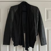 Fate
Women’s Faux Leather Cropped Black Jacket