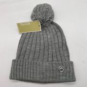 Michael Kors Pom Pom Beanie Knit Hat