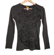 LUCY Paisley Floral Pattern‎ Top