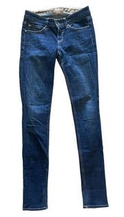 Vintage Rich & Skinny low-rise jeans Straight-leg selvedge