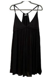 NWT O’Neill Saltwater Solids Black Tank Dress Coverup Size XXL