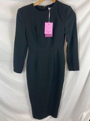 NWT Sergio Hudson x Target Strong Shoulder Dress size XXS