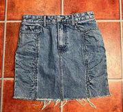 GRLFRND Jean Skirt