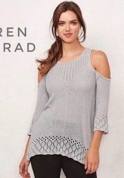 LAUREN Conrad  cold shoulder sweater