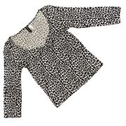 by H&M Animal Print Shirt Top