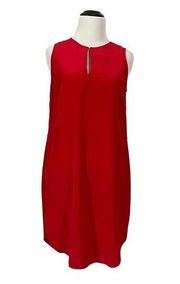 Amanda Uprichard Sleeveless Silk Dress - Red - Small