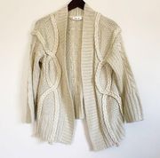 RD STYLE Chunky Rope Cardigan Sweater XS