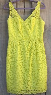 David’s Bridal Yellow Dress