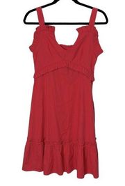 Never A Wallflower Malia Short Sun Dress Red Women's size XS NWOT