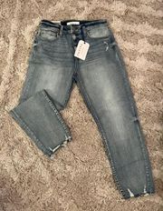 Winona Super High Rise Mom Jean Crop 