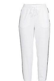 Athletic Works Womens White Joggers Track Pant Size Large 12-14