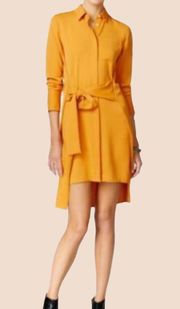 A/X Belted High-low Shirt Dress