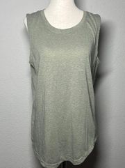 NWOT Green Heathered LL Bean Soft Tank