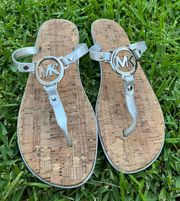 cork Flip Flop Sandals