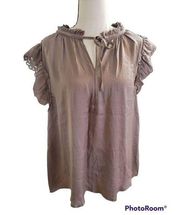 NWT Adyson Parker in Mocha Size 1X Blouse