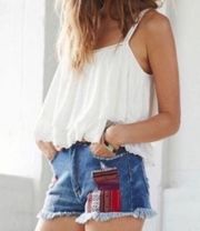 PacSun Bullhead  High Waisted Jean Shorts