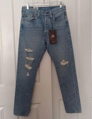 Levi’s 501 Skinny Distressed Jeans