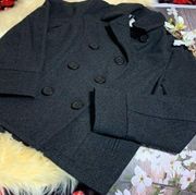 Heritage1981 American Brand Gray Wool Winter Coat