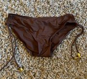 Brown Coco  Bathing Suit Bottoms