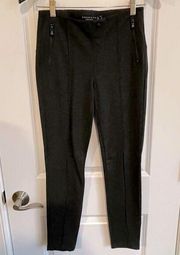 Boom Boom Jeans Charcoal Gray Stretch Skinny Knit Pants Size Medium