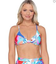 Raisins Womens Bright Idea Love Bikini Top, Medium