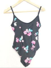 Joe Boxer || Floral High Rise One Piece Swimsuit